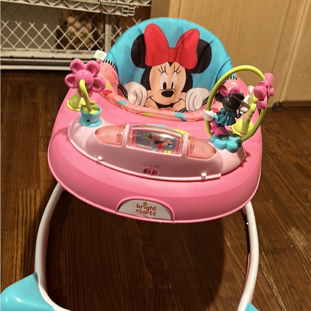 All cleaned up including the toys with the walker & the bouncer.